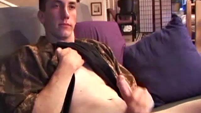 Kenny and Timmy are both gay and Johnny is a curious straight boy. He wants to know how guys do it, so Timmy gets down and swallows Kenny's cock.