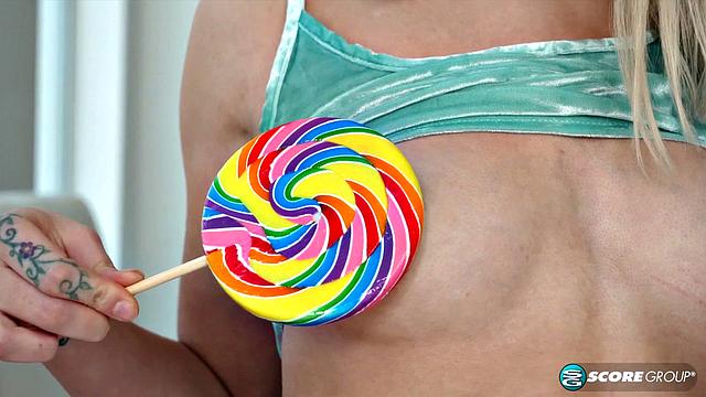 Chloe Temple's Tight Teen Pussy Is Sweeter Than Her Lollipop