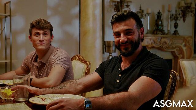 Hoss Kado Jerked Off Under Dinner Table, Then Takes Dick - Honeyguide Pt 2