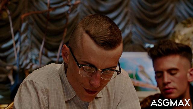 Hoss Kado Jerked Off Under Dinner Table, Then Takes Dick - Honeyguide Pt 2