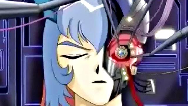 аниме-красотка скачет и вся мокрая от кайфа