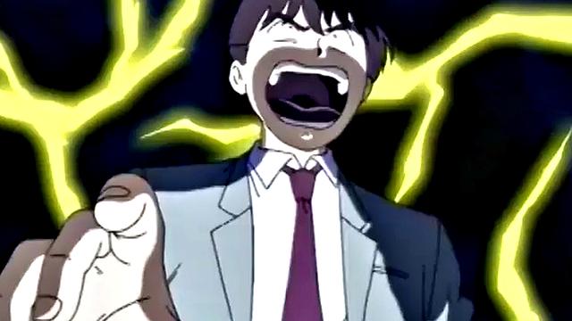 аниме-красотка скачет и вся мокрая от кайфа