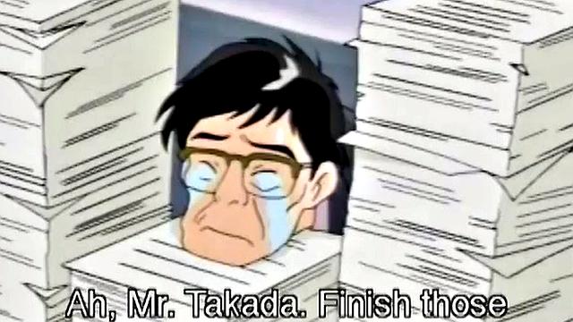 Japanese anime teen gets wet and messy