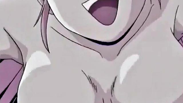 Japanese anime teen gets wet and messy