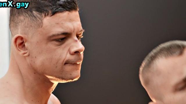 Dirty perverted man penetrated anally in doggystyle