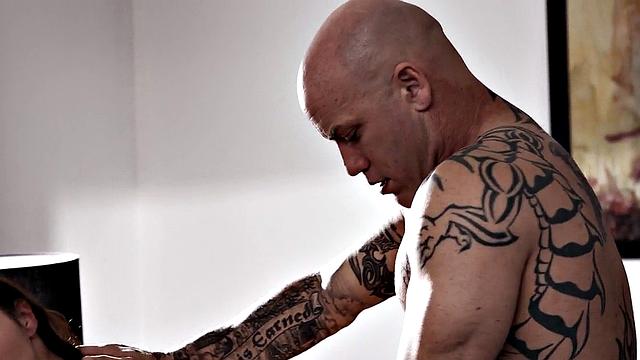 Throating sinful babe fucked in pussy in missionary