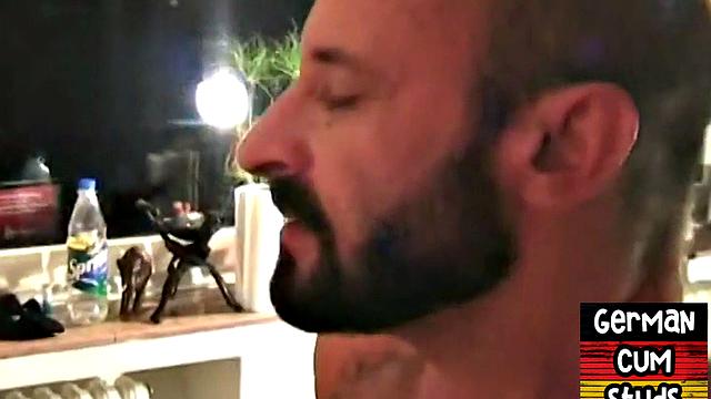 Vintage German jocks in sex action