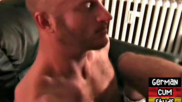 Vintage German jocks in sex action