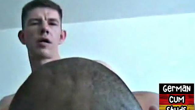 German fisted bottom with tattoos barebacked