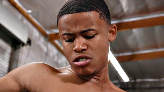 Sexy gym MILF gets her wet pussy pounded by a short guy in doggystyle