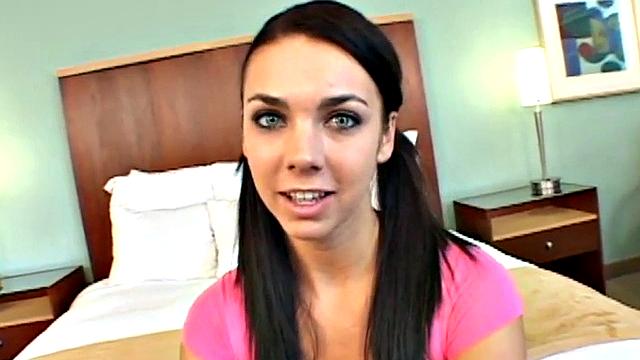 Cock jerking teen throat fucked