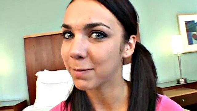 Cock jerking teen throat fucked