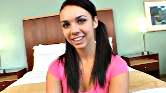 Cock jerking teen throat fucked