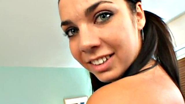 Cock jerking teen throat fucked