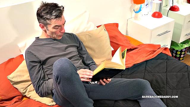 Daddy Ruben is reading when Mirko enters, still in school clothes, horny for some cock.