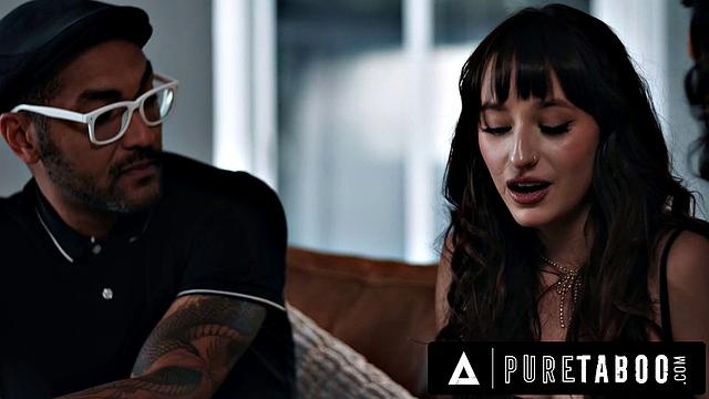 PURE TABOO River Lynn's Stepparents Seduce Obedient Bestie Lana Smalls Behind Her Back