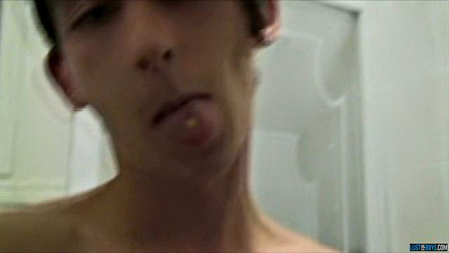 An Uncut Twink Gets A Cum Shot - Max Brown