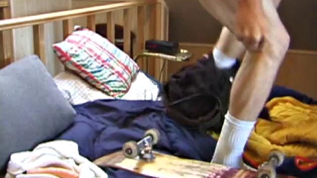 Skater Dude Adam Jerks Off