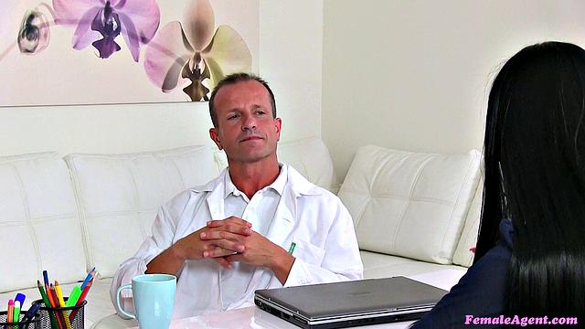 Female agent vs. fake hospital doctor fucks sexy agent