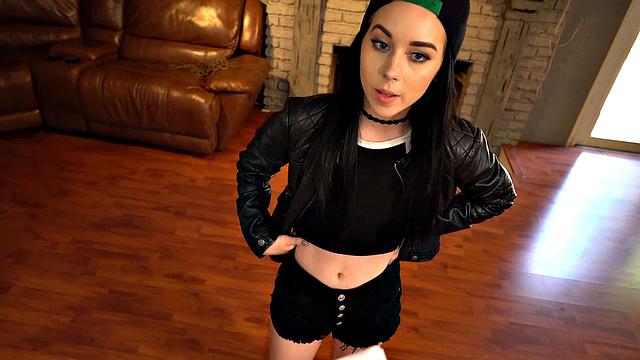 Brutal POV - Bambi Black Stepdaughter Gets Punished
