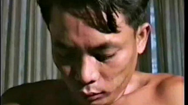 Asian twink gets barebacked by athletic amateur