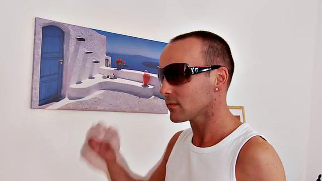 Mature femdom ladies assfucking sissy with dildo