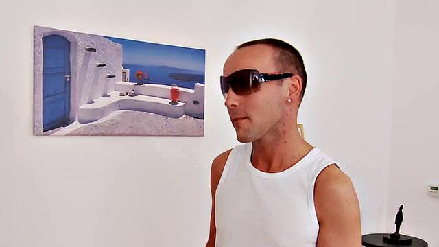 Mature femdom ladies assfucking sissy with dildo