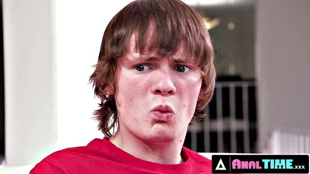 ANALTIME.XXX - Busty MILF Lauren Phillips Takes Stepson's Cock Deep In Her Ass