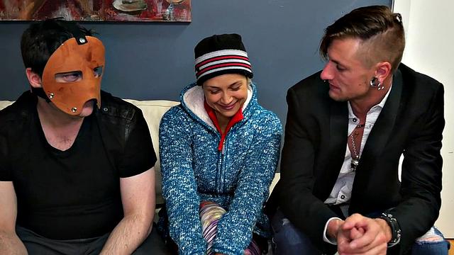 Busty anal sub gets rammed deep