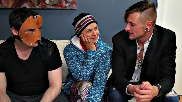 Busty anal sub gets rammed deep