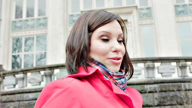 Amateur IR anal MILFY assfucked by BBC after casting