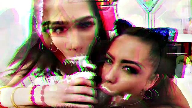 Whipped Cream With Alina And Evelyn