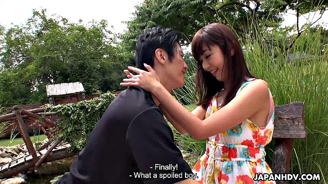 Marica comes to Europe to play and gets fucked in the garden