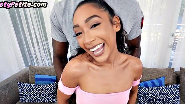 Petite 21yo fucked by black dick in nubian pussy hol