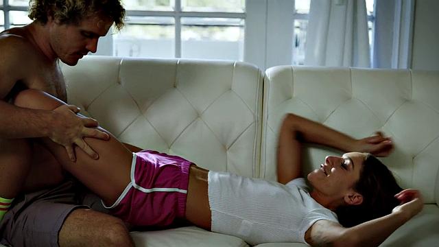 Stunning babe drilled by her beau