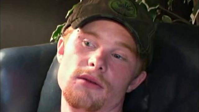 Donnie is a straight 25 year old father of 3 or 4. He came to the interview with Lynn, who has been dating his mother for about 20 years. However, is bisexual and wants Donnie to fuck him. We'll just have to see about that one.