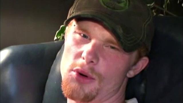 Donnie is a straight 25 year old father of 3 or 4. He came to the interview with Lynn, who has been dating his mother for about 20 years. However, is bisexual and wants Donnie to fuck him. We'll just have to see about that one.