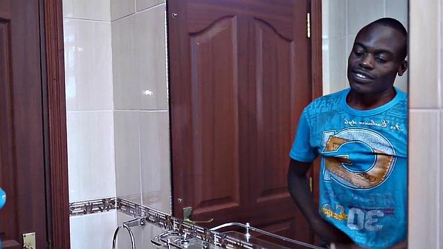 Bottom black stud enjoys masturbating when horny