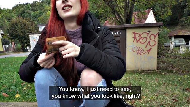 Public alternative babe picked up and doggystyled