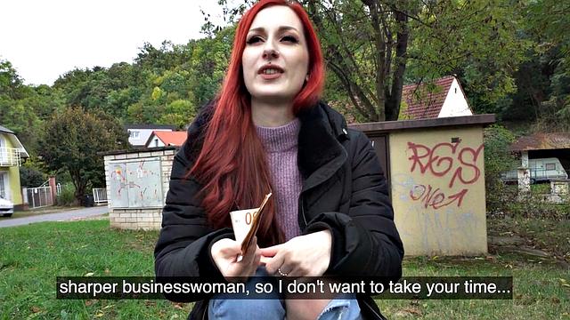 Public alternative babe picked up and doggystyled