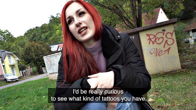 Public alternative babe picked up and doggystyled