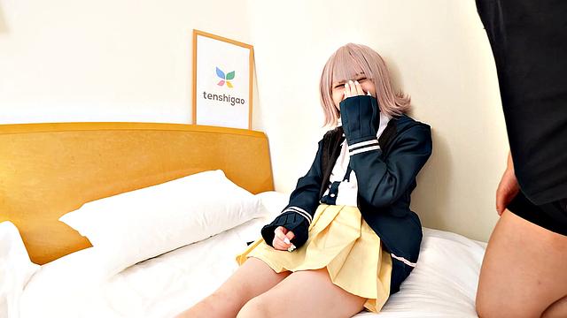 Cutie Saeko Ishiki comes with a cute cosplay