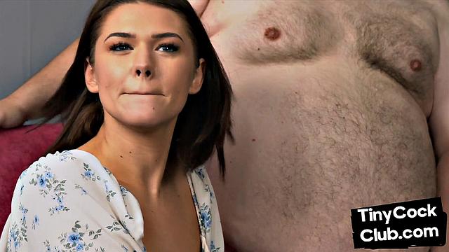 SPH amateur domina jerks loser in handjob CFNM orgy