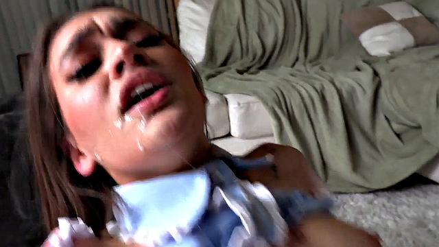 Deepthroat loving 21yo sucks cock in POV