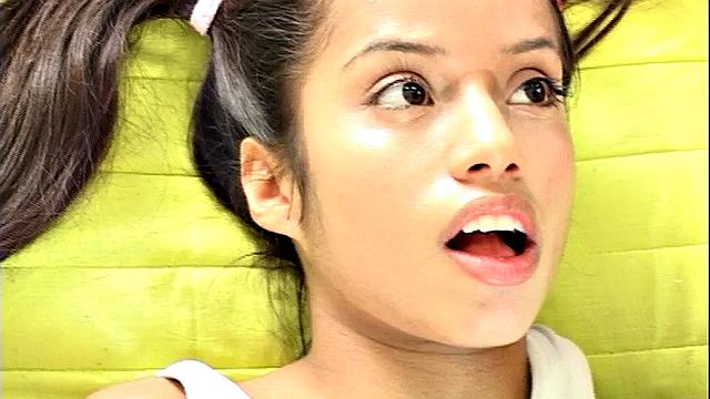 Petite latina teen riding cock