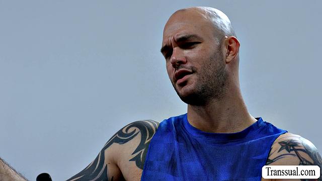 He keeps pounding my ass in the gym