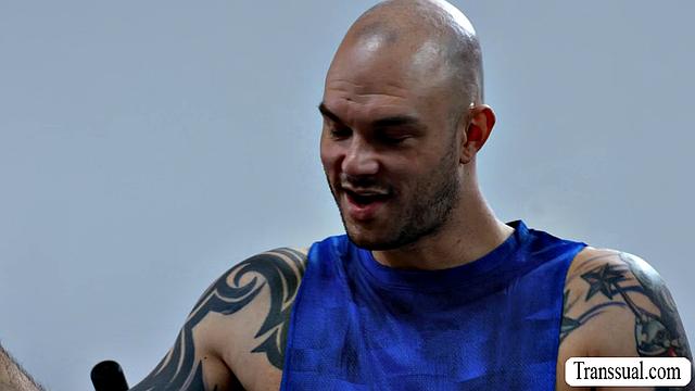 He keeps pounding my ass in the gym