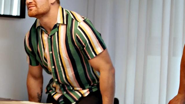 Str8 dude penetrated in tight ass outdoors by dirty fucker