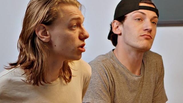 Str8 dude penetrated in tight ass outdoors by dirty fucker