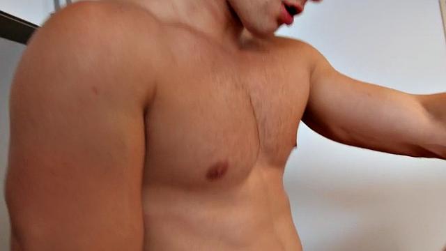 Str8 dude penetrated in tight ass outdoors by dirty fucker